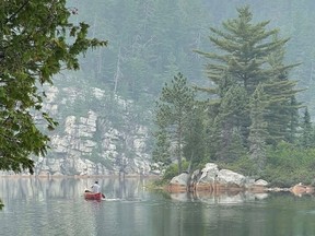At the eastern fringe of Greater Sudbury, Wolf Lake is home to ancient pines, quartzite cliffs and a returning population of lake trout.