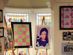 A selection of artwork from the annual Lambton County Student Art Show, which runs at Lawrence House Center for the Arts until May 26. Carl Hnatyshyn/Sarnia This Week