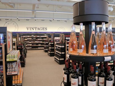 An LCBO spokesperson said the new outlet, which opens Tuesday, is much more expansive with wider aisles, and offers a greater selection of products.

ANDREW AUTIO/The Daily Press
