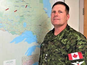 Lt.-Col. Shane McArthur commands the Canadian Rangers of Northern Ontario.

Supplied/Sgt. Peter Moon, Canadian Rangers