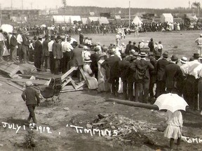 The Porcupine was anxious to let the world know they were here to stay. The local baseball field was included in a list of local amenities ("selling points") provided to the Canadian Press Association during their visit to the area in 1913. 

Supplied/The Daily Press