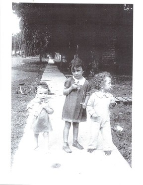 It's the summer of 1938 in Wallaceburg. From left: Eighteen-month-old Allan Wadsworth; his sister, five-year-old Barbara and his brother, three-year-old Gary, at play in front of their house on Queen Street. Shortly after this photo was taken, the Wadsworth family moved to the west side of Murray Street. Photo submitted by Allan Wadsworth