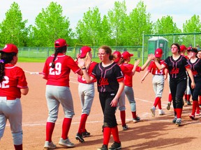 32 teams made their way to William F. Lede Park last weekend for the Leduc Jets Spring Classic softball tournament. (Peter Williams)