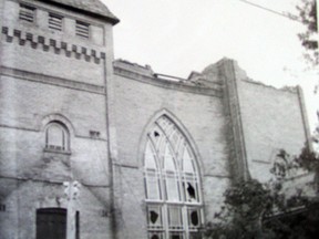 The Grace Methodist Church in 1922, now long gone. (Les Green)