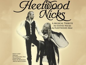 A digital poster for the Fleetwood Mac coverband: Fleetwood Nicks.