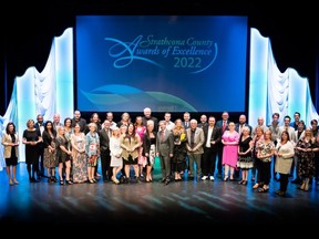 The 2022 Awards of Excellence were handed out by Strathcona County on Monday, June 13 at Festival Place. Photo courtesy Nikki Howard