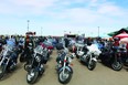 Bikes lined the parking lot of Blackjacks Roadhouse in Nisku for the Ride for Dad, June 11. The riders took to the streets shortly after 10 a.m. (Peter Williams)