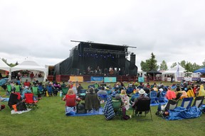 People fill Four Season Park, June 18, to take in the Beaumont Blues and Roots Festival. (Peter Williams)