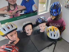 Habitat for Humanity PEH, the Brain Injury Association of Quinte District and the Children’s Safety Village are joining forces to give bicycle helmets away free to children June 25 from 9 a.m. to noon at the Safety Village in Belleville.