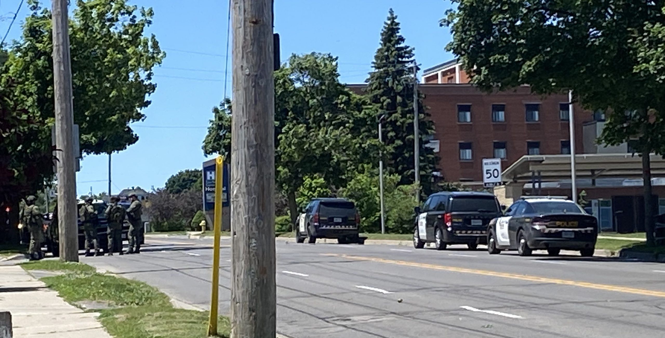 Heavy police presence following shooting in Simcoe St. Thomas Times