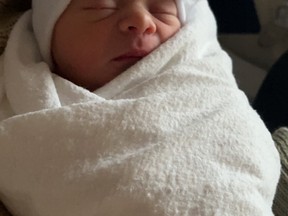 A girl, Everley, 5 lbs 1 oz, was born to Emilie Lemieux and Bryer Johns of Val Caron on May 28.