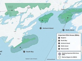 A new report by Nature Canada entitled "Protecting the Lake of Shining Waters" is urging the federal government to create a national marine conservation area across Eastern Lake Ontario to protect a unique abundance of wildlife found along the waters of the region's shorelines. NATURE CANADA