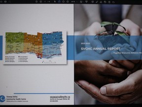 The Seaway Valley Community Health Centre Annual Report, held virtually, was presented on Thursday.Handout/Cornwall Standard-Freeholder/Postmedia Network