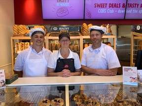 Shawn O'Neil, Carrie MacDonald and Derek Corbeil, owners of COBS Bread, will officially open their doors Wednesday at 7 a.m. The bakery, located at 180 Shirreff Avenue Unit 105, produces more than 50 products daily and donates more than $1,000 in product daily to local charities.

Jennifer Hamilton-McCharles, The Nugget