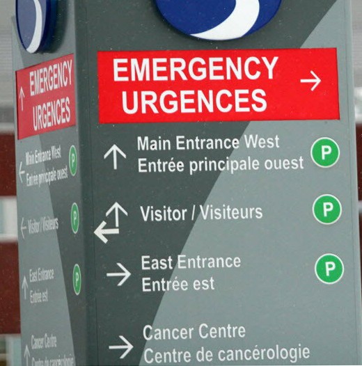 Sault Area Hospital posted a message on its Facebook page this week, indicating that due to high patient volumes and staffing shortages in the emergency department, patients who arrive there may experience longer wait times. JEFFREY OUGLER