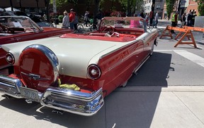 The 1957 Ford Fairlane was four inches lower than its predecessor and had an overall length of 205.5 inches. The trend of that era was to build cars that were lower and longer. Peter Epp