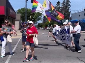 Kincardine Pride returned in colour on June 25 with crowds of all ages lining the streets to celebrate LGBTQ+ people in the community and around the world.