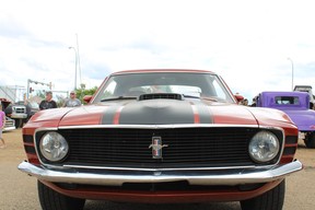 A 1970 Fort Mustang owned by Chris Smith at Fort City Church’s father’s day car show in Fort McMurray, Alta. on Sunday, June 19, 2022. Vincent McDermott/Fort McMurray Today/Postmedia Network