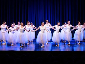 Quinte Ballet School of Canada students in grades 7 to 12 recently performed at the Empire Theatre, which also marked the end of pandemic restrictions for students and their families. SUBMITTED PHOTO