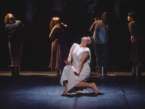 No Woman's Land, a contemporary dance piece chronicling the struggles of women refugees is part of the line up announced Tuesday for the 2022-2023 season at the Sanderson Centre in Brantford, Ontario. Photo by Kevin Jones
