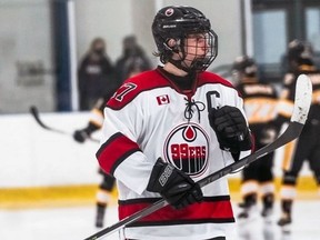 Brantford's Lucas Karmiris has been invited to Hockey Canada's under-17 development camp in Calgary, July 10-16. @rcahsports