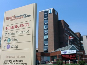 The Brant Community Healthcare System on Monday reported one COVID patient in its care. Expositor file photo
