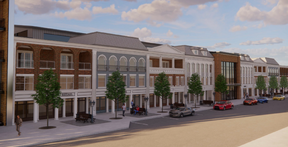 This rendering shows a new retail space with a historic King Street frontage that is part of a proposed redevelopment of downtown Chatham. (Submitted)