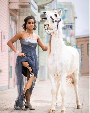 Vanina Valora, 13, is looking forward to her Grade 8 graduation ceremony at Victor Lauriston public school in Chatham later this month now that she has this stunning dress to wear thanks to the 'Say Yes to the Prom Dress' program offered by FreeHelpCK.  PHOTOMichael Carter