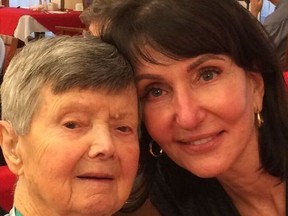Voula Sardelis, is seen her with her daughter Maria Sardelis, who is coming to Chatham-Kent later this month to do a presentation the concept of Voula's Law, aimed at protecting family members from being denied access to loved ones in long-term care and retirement homes if they speak out about their care.