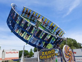 The Zero Gravity ride is popular at the Chatham Kinsmen Fair.  PHOTO Ellwood Shreve/Chatham Daily News