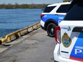 Cornwall police vehicles