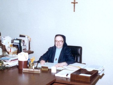 Handout/Cornwall Standard-Freeholder/Postmedia Network
From the Religious Hospitallers of St. Joseph archives, an undated photo of Sister Kane.