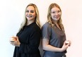 Stephanie Koprash, left, and Cassidy Irwin are registered denturists at Dental Solutions. Photo supplied.