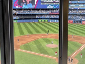 Mia Fumerton, a 6th grade student at Amherstview Public School, was selected to be the Jr. Jays Club announcer for the end of the third inning and was on the big video wall between home field Toronto during the June 5 Major League Baseball game see Blue Jays and the Minnesota Twins.