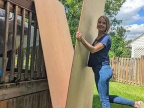 Mallory Bishop Brown and her class will be creating two 4′ x 8′ mural panels to be installed at the Visitors Centre in Gananoque. Supplied by Gananoque Business Improvement Area