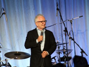 The South Huron Hospital Foundation Gala, held Fri., June 3 at the Zurich arena, was one of the most successful in the event's 13-year history, raising net proceeds of more than $365,000. Comedian Ron James, who was the special guest at the first Gala in 2010, returned this year.