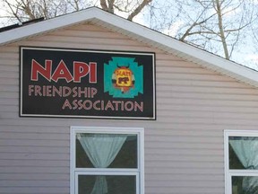 The Napi Friendship Association, located at 622 Charlotte Street in Pincher Creek.