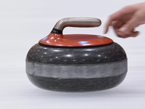 Curling stock image