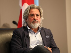 Pablo Rodriguez is pictured at the National Arts Centre during the National Culture Summit held in Ottawa, May 4, 2022.