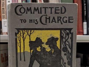 A special copy of Committed to His Charge, the only novel penned by  Stratford's famous Lizars sisters.