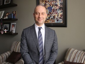 Dr. Michel Haddad, chief of staff for Bluewater Health in Sarnia.
(Paul Morden/The Observer)