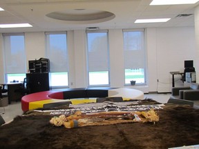 The Den, an Indigenous room at Great Lakes secondary school in Sarnia.