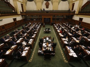 The Ontario Legislature in Toronto.