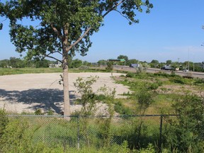 The former Holmes Foundry lot off Highway 402 in Point Edward has been sold.