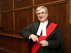 Justice Randall Lalande, of the Ontario Court of Justice, has retired. John Lappa/Sudbury Star/Postmedia Network