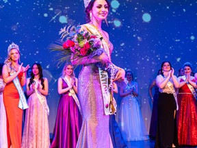 Grace Webb - Miss Dokis First Nation - wins Miss North Ontario pageant in Sudbury. Supplied