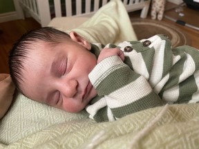 A boy, Salem, 7 lbs 11 oz, was born to Dana Roy and Nick Boushey of Capreol on May 21.