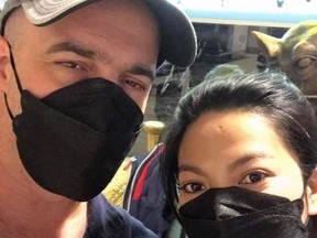 Graham Knutson and wife Ederlyn had a frustrating and costly experience trying to fly back to Sudbury from the Philippines last month.