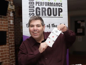 Mark Mannisto is the president of Sudbury Performance Group, which is offering summer theatre camps for children. John Lappa/Sudbury Star/Postmedia Network
