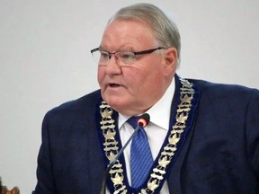 Lambton Shores Mayor Bill Weber has announced his retirement from politics. File photo